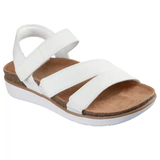 Skechers Lifted Comfort | Skechers női Relaxed Fit szandál fehér