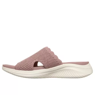   Skechers Ultra Flex 3.0 | Egybefejű női Skechers papucs párnázott Yoga Foam talpon rózsaszin