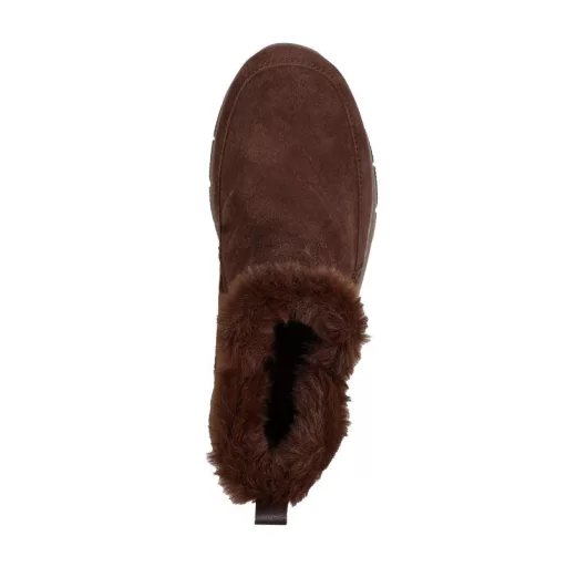 Skechers EASY GOING – Cool Zip bélelt bokacsizma barna