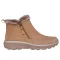 Skechers EASY GOING – Cool Zip bélelt bokacsizma camel