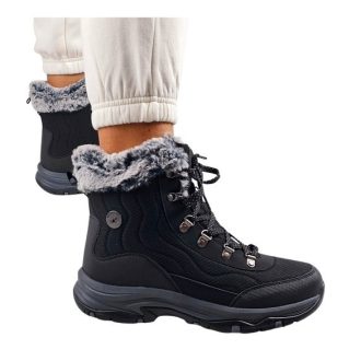 Skechers női vízhatlan túrabakancs fekete| Trego Stormie  Skechers női vízhatlan túrabakancs fekete| Trego Stormie