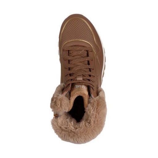  Skechers női Rugged UNO légpárnás bélelt csizma I Taupe