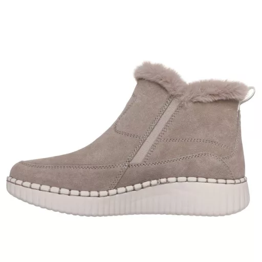 SKECHERS WILSHIRE BLVD -  Fresh Zip női bélelt bőr bokacipő