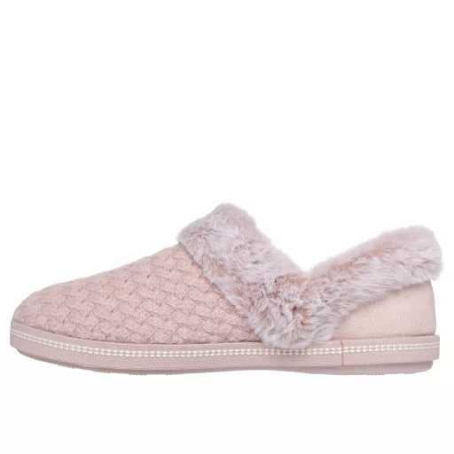 Skechers Cozy Campfire női bélelt házicipő – Blush Pink