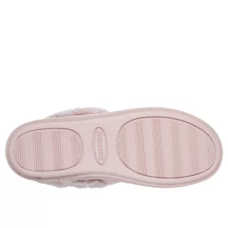   Skechers Cozy Campfire női bélelt házicipő – Blush Pink