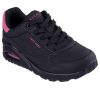 Skechers UNO női cipő I UNO Pop Back Black Hotpink