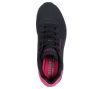 Skechers UNO női cipő I UNO Pop Back Black Hotpink