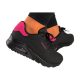 Skechers UNO női cipő I UNO Pop Back Black Hotpink