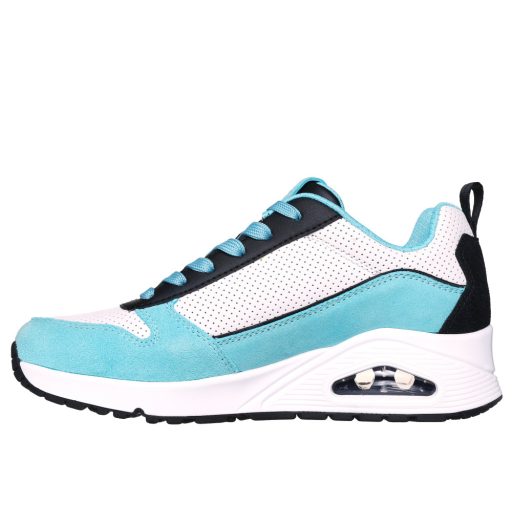 SKECHERS UNO TWO MUCH FUN TURQUOIS SPORTCIPŐ 177105