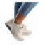 37-es utolsó pár!! Skechers UNO női cipő off white | UNO FLEX SPRING ON AIR MEMORY FOAM