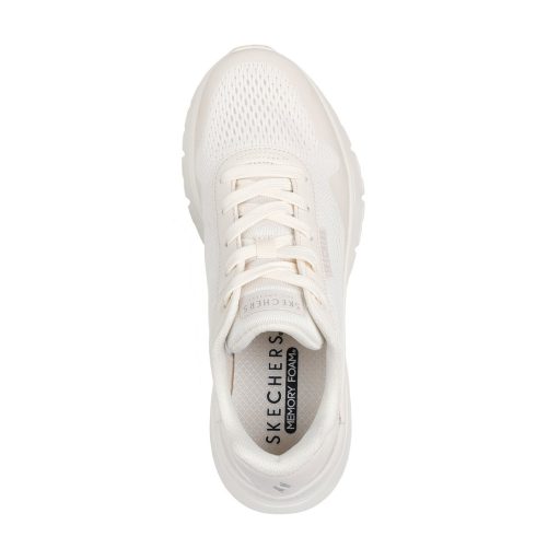 37-es utolsó pár!! Skechers UNO női cipő off white | UNO FLEX SPRING ON AIR MEMORY FOAM