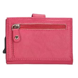   Hide and Stitches safety wallet pink női biztonsági pénztárca - alumínium kártyatartókkal
