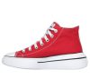 Skechers piros magasszárú fűzős platform tornacipő Cordova Classic 