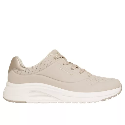 SKECHERS UNO LITE 2 női sneaker Memory Foam natúr