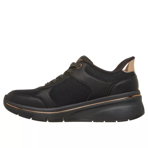 SKECHERS SLIP-INS BILLION FLEX női cipő fekete 