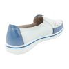 Laguna blue leather bebújós slip-on női cipő