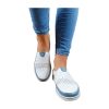 Laguna blue leather bebújós slip-on női cipő