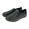 Savanna night leather bebújós slip on női cipő fekete 