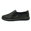 Savanna night leather bebújós slip on női cipő fekete 