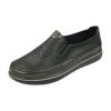 Savanna night leather bebújós slip on női cipő fekete 