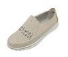 Savanna beige bebújós slip-on női cipő