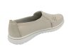 Savanna beige bebújós slip-on női cipő