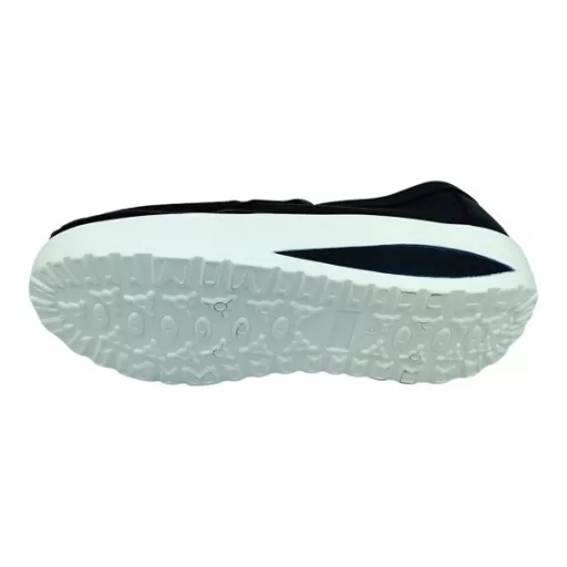 AQUARELLE SLIP kék női gördülő talpú mokaszin – emelt talp, bőr felsőrész