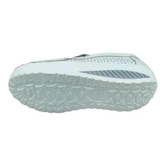   AQUARELLE SLIP fehér női gördülő talpú mokaszin – emelt talp, bőr felsőrész