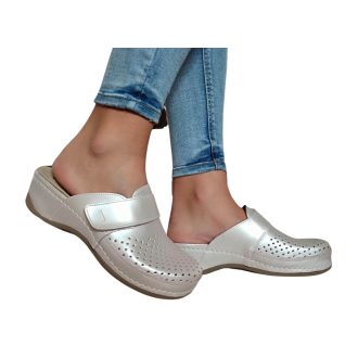   2022  Leon kivehető talpbetétes tépőzáras bőr gyógyklumpa perla