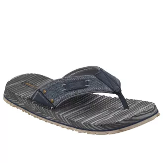 Skechers férfi farmer pántos papucs  | SKECHERS SEA SIDE