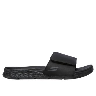   Skechers férfi tépőzáras papucs fekete | SKECHERS GO CONSISTENT 