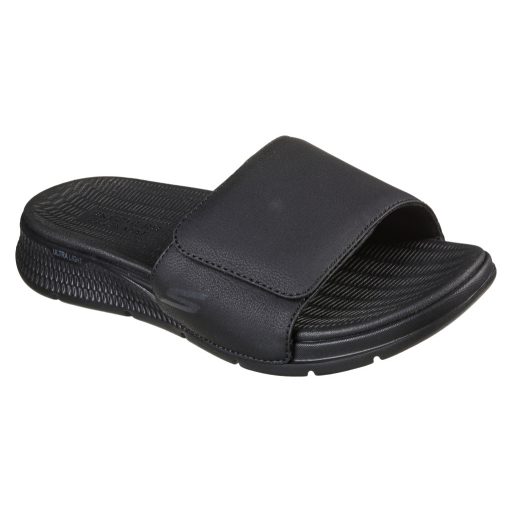 Skechers férfi tépőzáras papucs fekete | SKECHERS GO CONSISTENT 