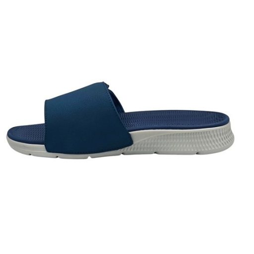 Skechers férfi tépőzáras papucs kék-szürke | SKECHERS GO CONSISTENT 