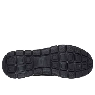    Skechers memóriahabos férfi edzőcipő fekete | Skechers Track Leshur