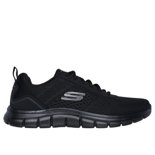  Skechers memóriahabos férfi edzőcipő fekete | Skechers Track Leshur