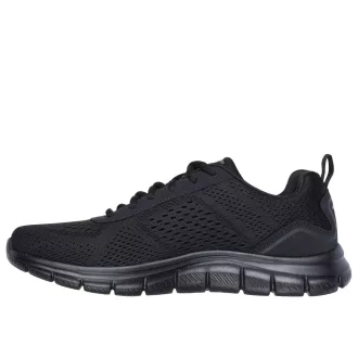    Skechers memóriahabos férfi edzőcipő fekete | Skechers Track Leshur