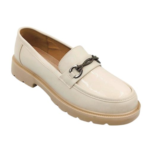 39-es utolsó pár!! Beige Oxford mokaszin 