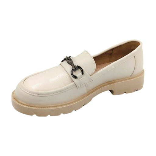 39-es utolsó pár!! Beige Oxford mokaszin 