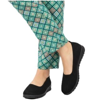  BASIC Balerina női cipő fekete