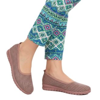  BASIC Balerina női cipő mályva