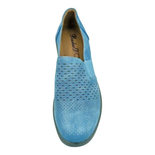 Denim Comfort női bebújós cipő – farmerkék