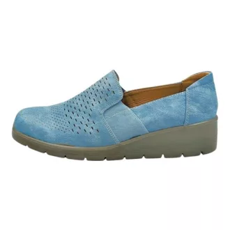 Denim Comfort női bebújós cipő – farmerkék