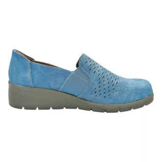 Denim Comfort női bebújós cipő – farmerkék