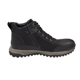 Comjeans bélelt férfi bakancs fekete
