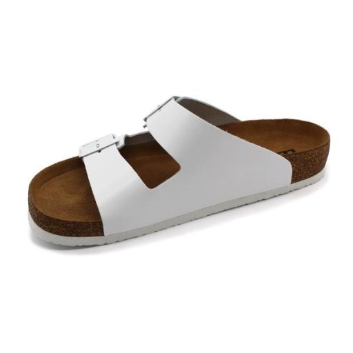 4010 Leon klasszikus bio papucs fehér
