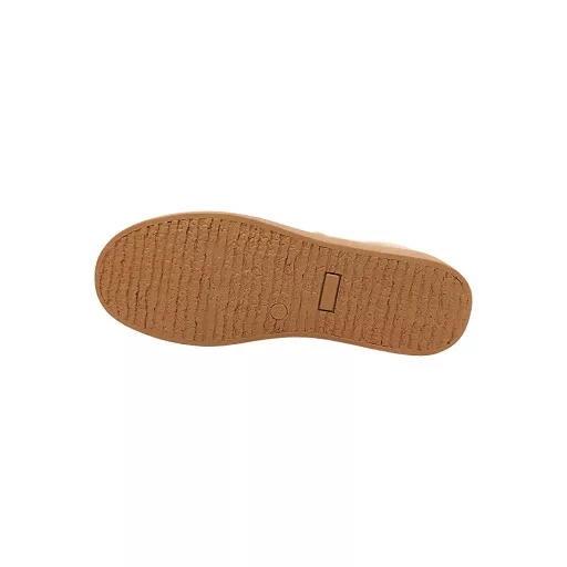 LEATHER LOVE hasított bőr beige női kényelmi cipő 