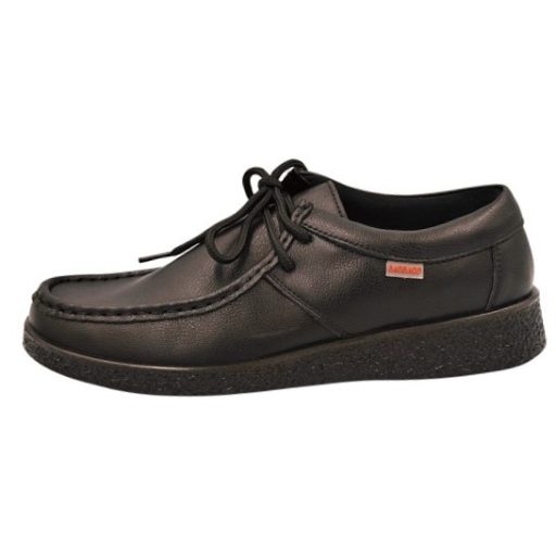 Pure Leather  box bőr női kényelmi cipő fekete
