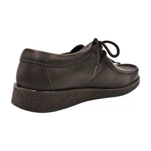 Pure Leather  box bőr női kényelmi cipő fekete