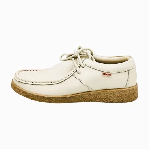Pure Leather  box bőr női kényelmi cipő beige