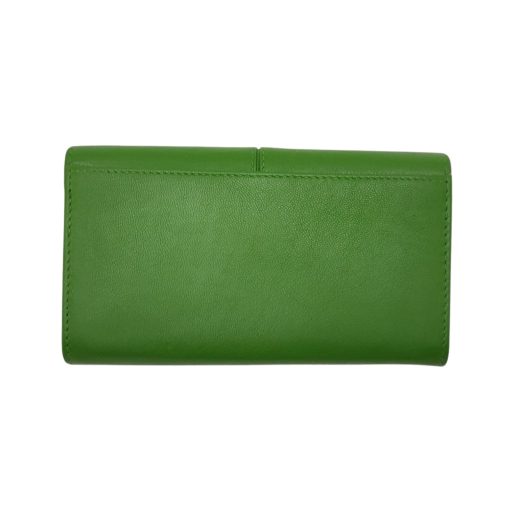 Giorgio Carelli  női bőr RFID blokkoló pénztárca zöld